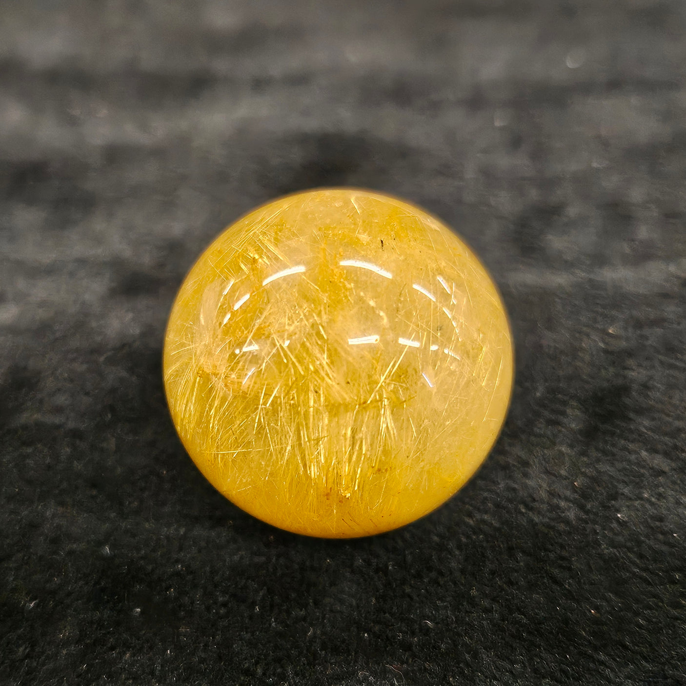 ゴールドルチルスフィア 約25mm(アクリル台座付き)-A