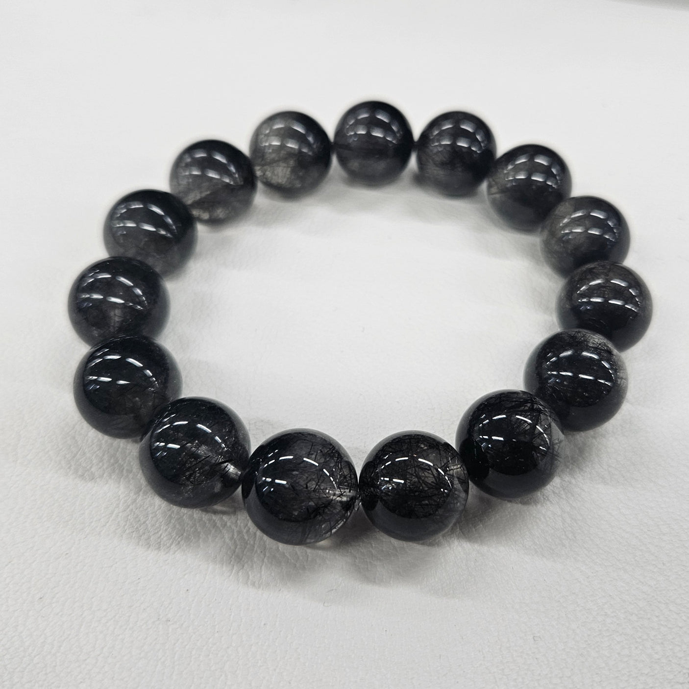 ブラックルチルブレスレット 約14mm 【会長秘蔵コレクション】<0042>