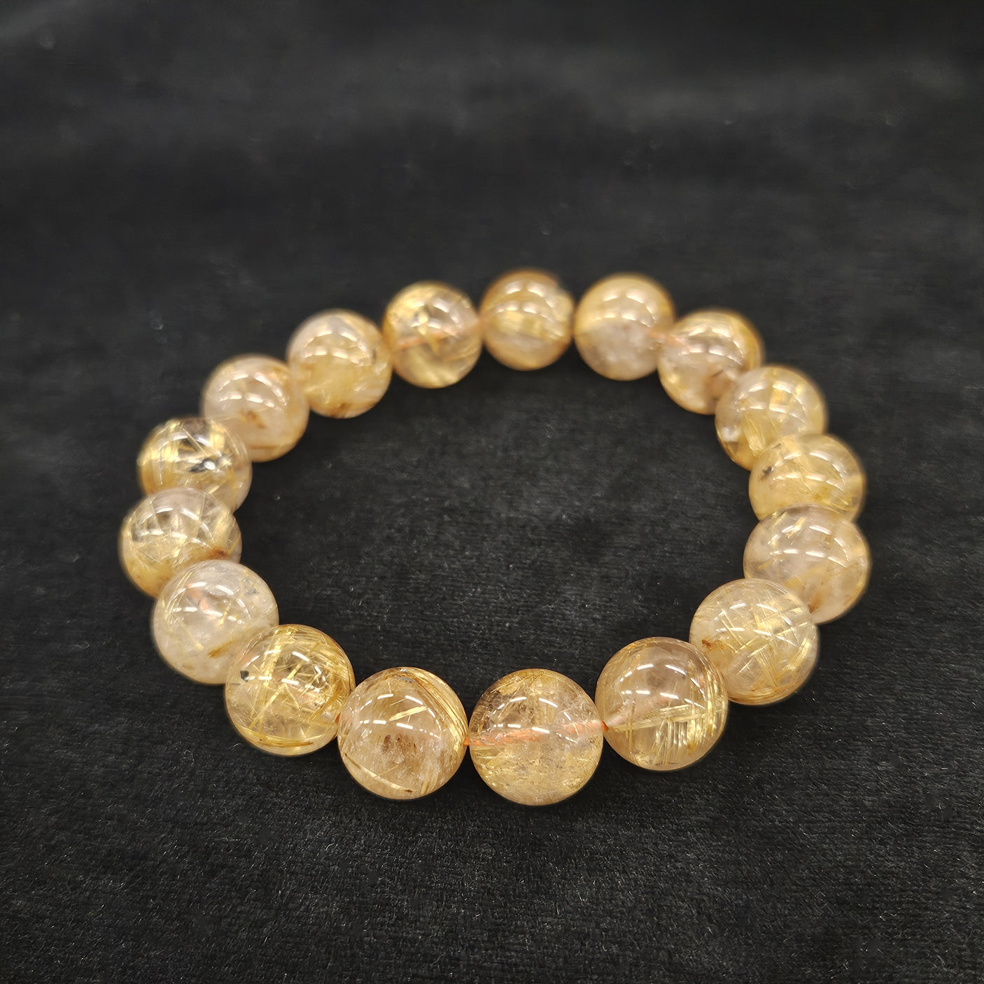 ルチルブレスレット 12mm 【会長秘蔵コレクション】<0089>