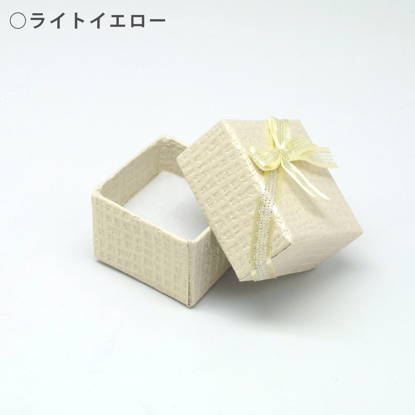 リボンギフトボックス Sサイズ (リング・ワンストーンピアス専用)