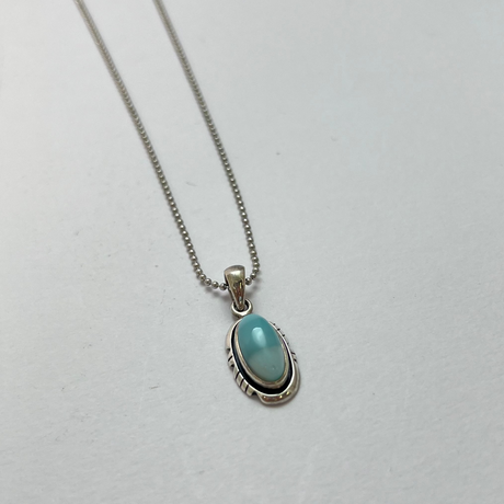 ラリマーネックレス【SILVER925】