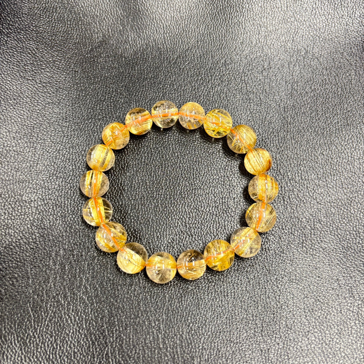 【ヒカル着用モデル】【限定1本】タイチンキャッツアイルチルブレス 約11mm 内径約16cm