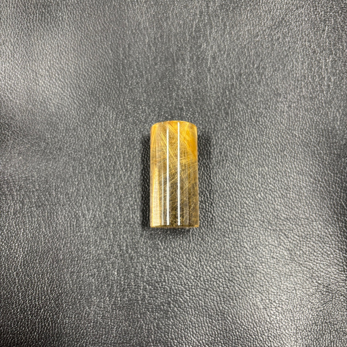 【ヒカルチル】【限定1本】ルチル印材(縦:41mm 横:19mm)33g