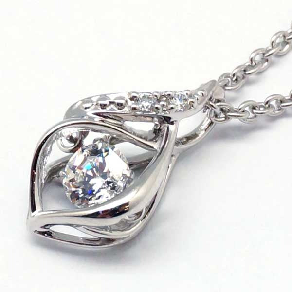 【Twinkle Dream Star premium】ドロップシルバーネックレス トップ単品