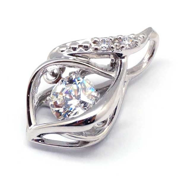 【Twinkle Dream Star premium】ドロップシルバーネックレス トップ単品