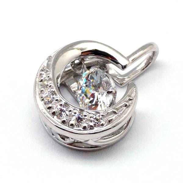 【Twinkle Dream Star premium 】ムーンシルバーネックレス トップ単品