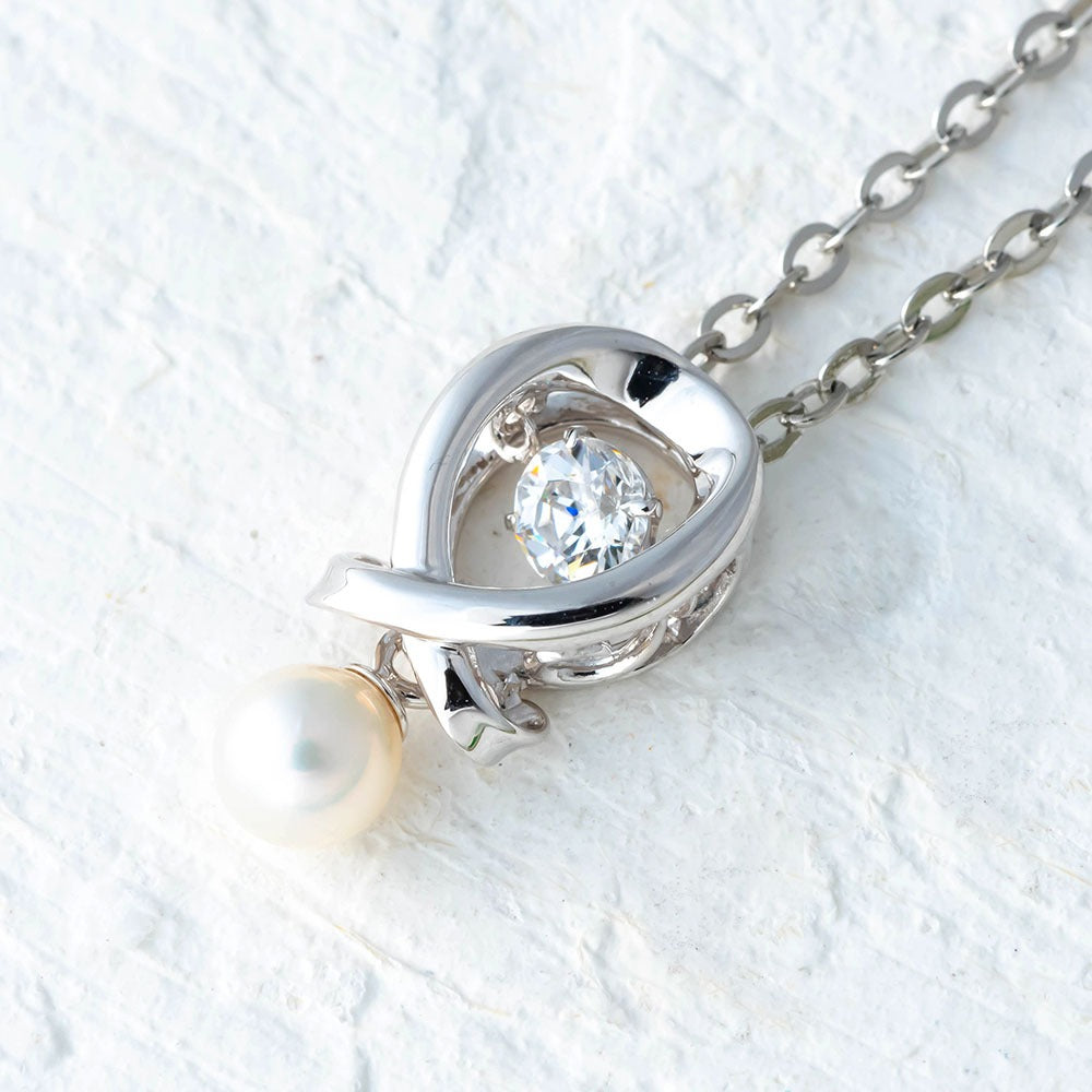 【Twinkle Dream Star premium】アコヤ真珠 レディースネックレス トップ単品(アコヤ真珠の取り扱い説明書付き)