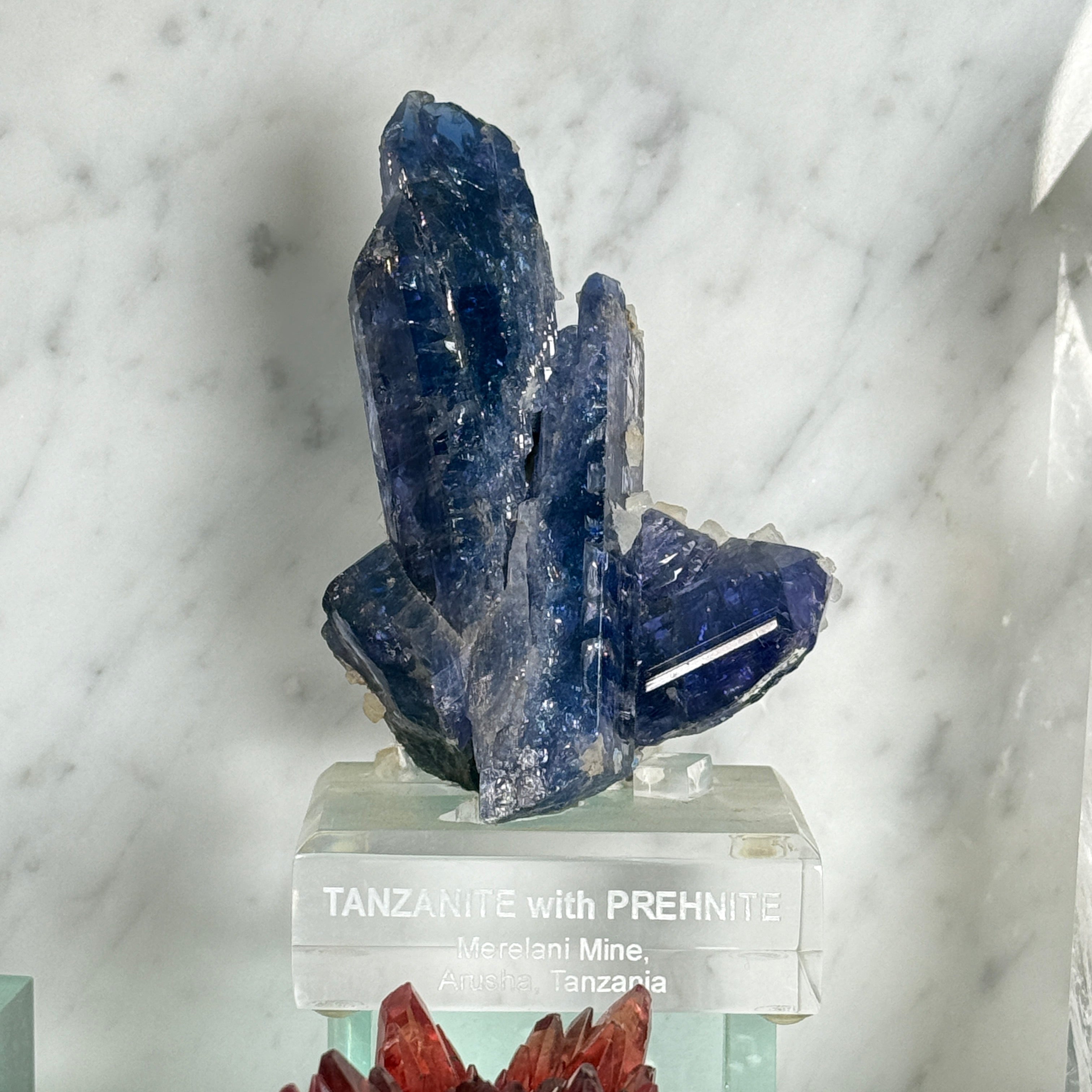 天然石 観賞用 約30cm 約5.2kg 非売品】博物館級 タンザナイト原石 【1点限り】【中村会長ショー