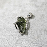 モルダバイト シルバーペンダントトップ