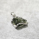 モルダバイト シルバーペンダントトップ