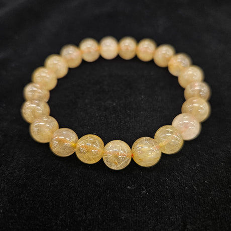 【開運】ルチルクォーツブレスレット9mm