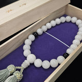 おいせ石 念珠 約12mm 【※桐箱・保証書付】