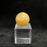 ゴールドルチルスフィア 約25mm（アクリル台座付き）-A