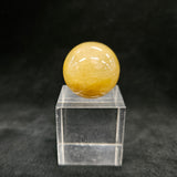 ゴールドルチルスフィア 約25mm（アクリル台座付き）-A
