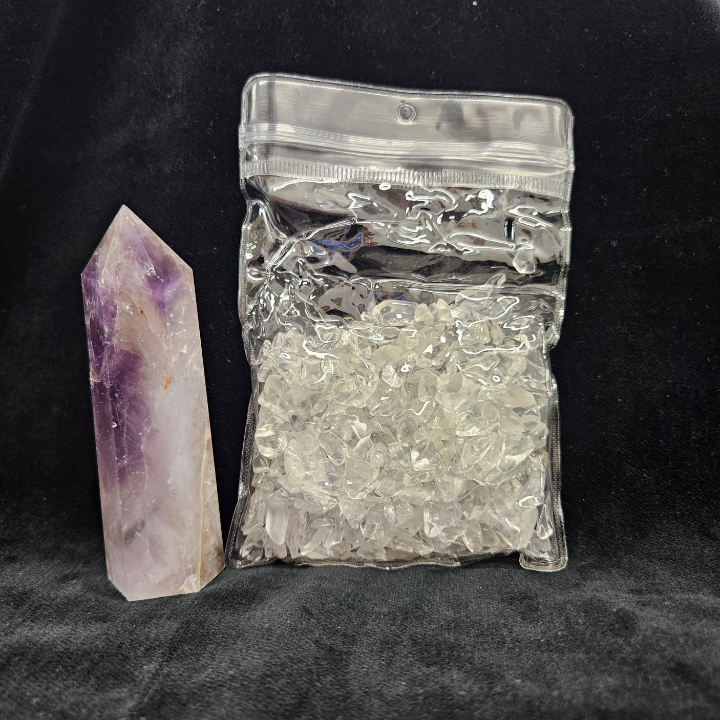 浄化セット （ポイント・サザレ）アメジスト