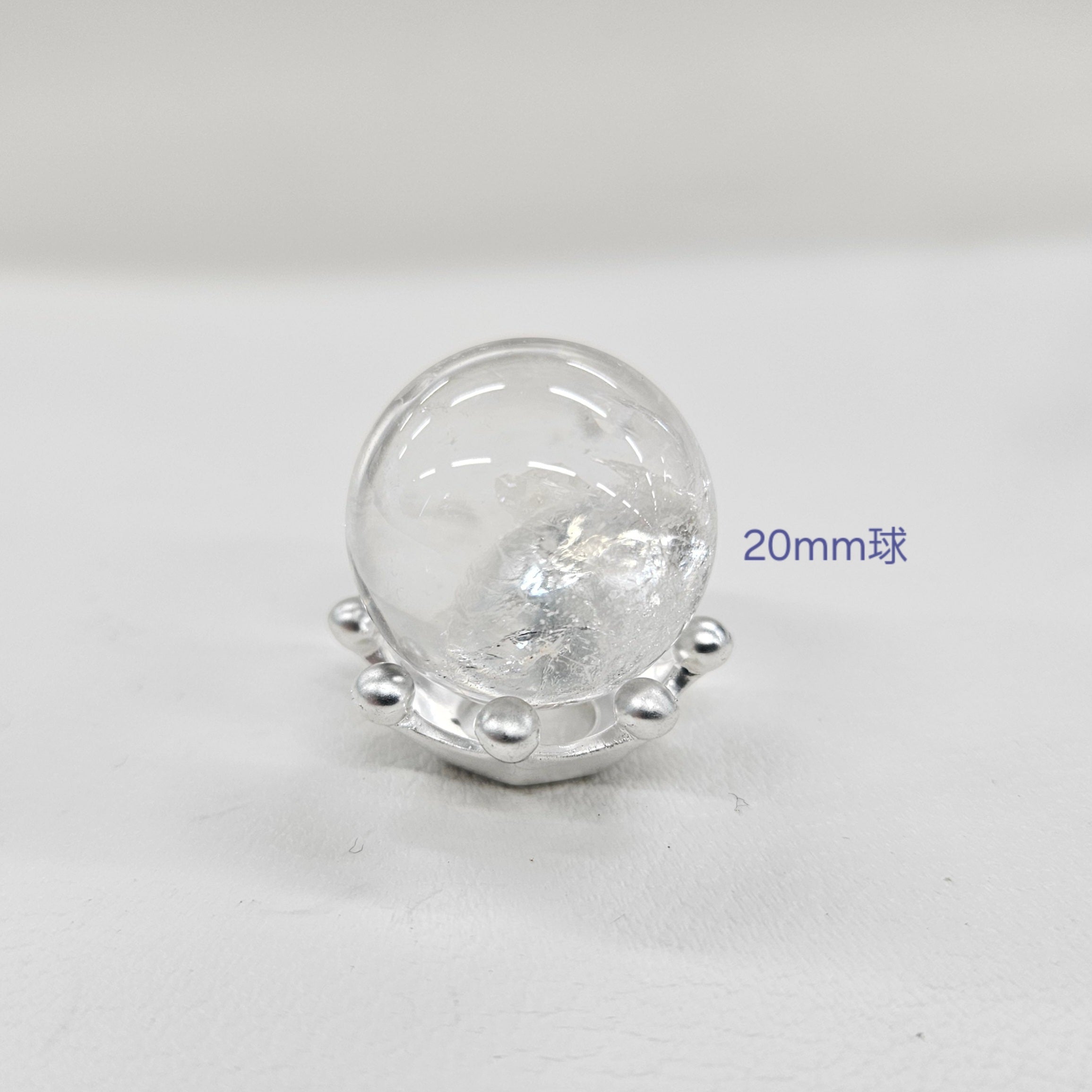 石置き台座（ミルククラウン） 20～30mm球向け – STONEMARKET