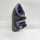アメジスト（ウルグアイ産） 約74x91×132mm/約1000g