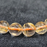 【高品質】【開運】ルチルクォーツ 6mm ブレスレット