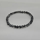 【高品質】ブラックルチルクォーツ ブレスレット 5mm