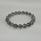 【高品質】ブラックルチルクォーツ ブレスレット 10mm