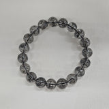 【高品質】ブラックルチルクォーツ ブレスレット 10mm