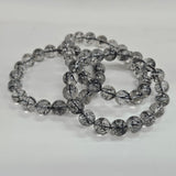 【高品質】ブラックルチルクォーツ ブレスレット 10mm