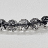 【高品質】ブラックルチルクォーツ ブレスレット 5mm