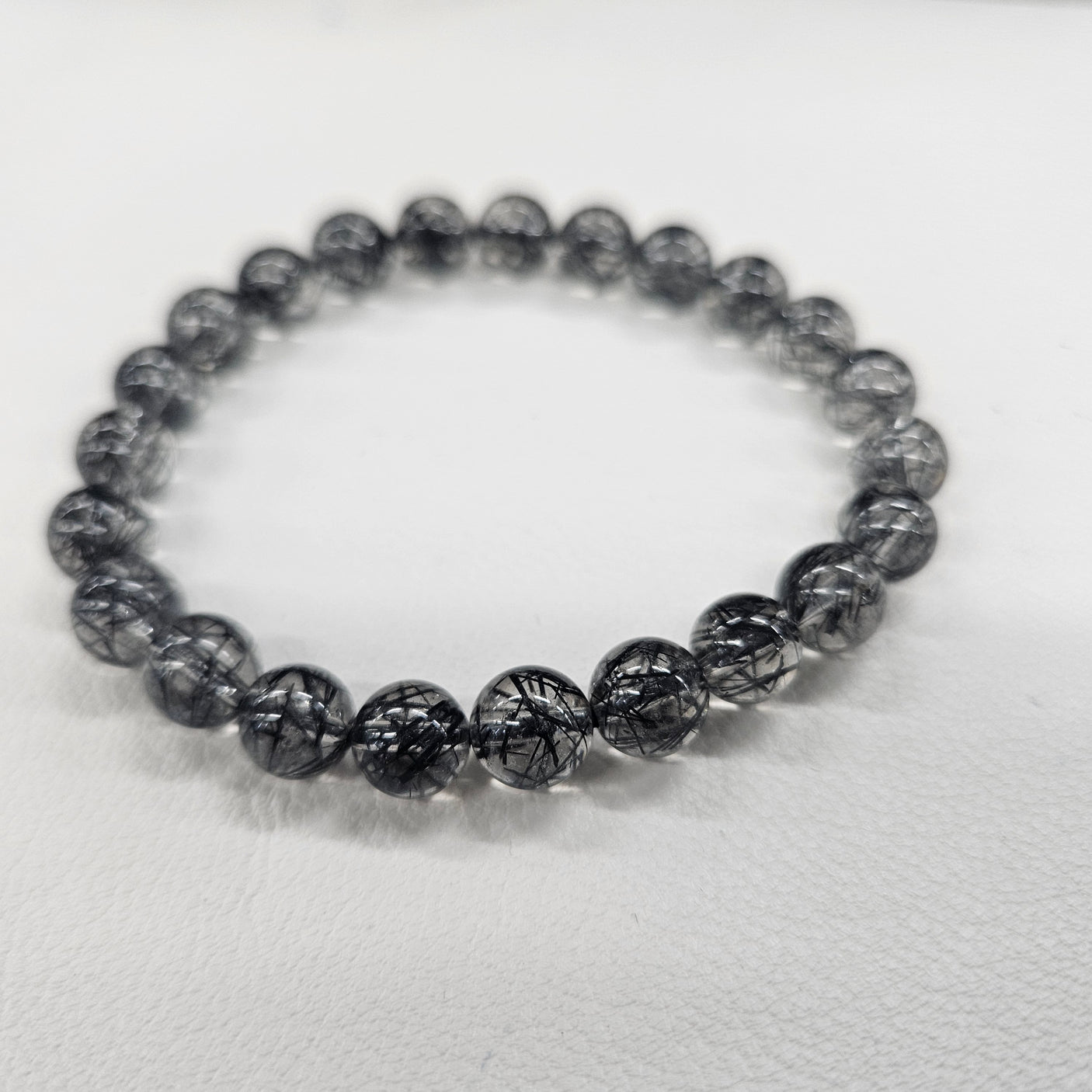 ハイグレードブラックルチルブレスレット 約8mm 【会長秘蔵コレクション】＜0040＞