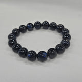 スターブラックラブラドライトブレスレット 約11mm 【会長秘蔵コレクション】＜0066＞