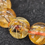 ルチルブレスレット　8.5mm 【会長秘蔵コレクション】＜0082＞