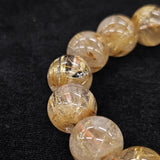 ルチルブレスレット　12mm 【会長秘蔵コレクション】＜0089＞