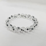 ホーランダイトインクォーツブレスレット　約10mm 【会長秘蔵コレクション】＜0094＞