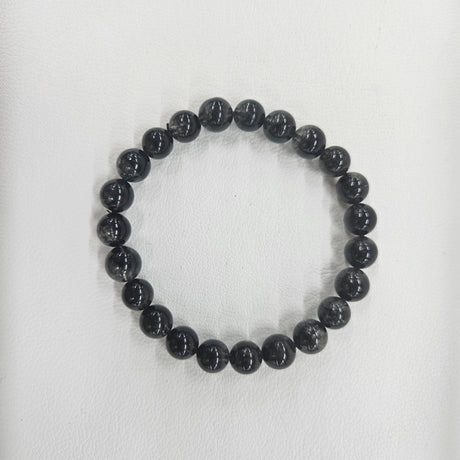 【高品質】ブラックルチルクォーツ 8mm ブレスレット