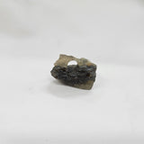 ブラックリビアングラス原石 約30x40×32mm/30g