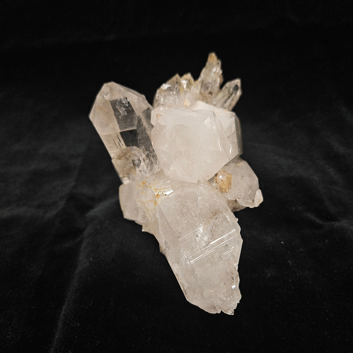 【産地直送価格!!】マニハール ヒマラヤ水晶 クラスター 約576g【入荷日：7/10　ダンボールNo.09】