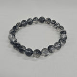 【高グレード】ブラックルチルクォーツ ブレスレット8.5-9mm