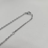 Stainless Steel Chain 40/45cm 2-Way (3mm Cut Cable)