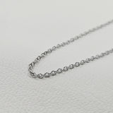 Stainless Steel Chain 50/55cm 2-Way (Cable 1.5mm)