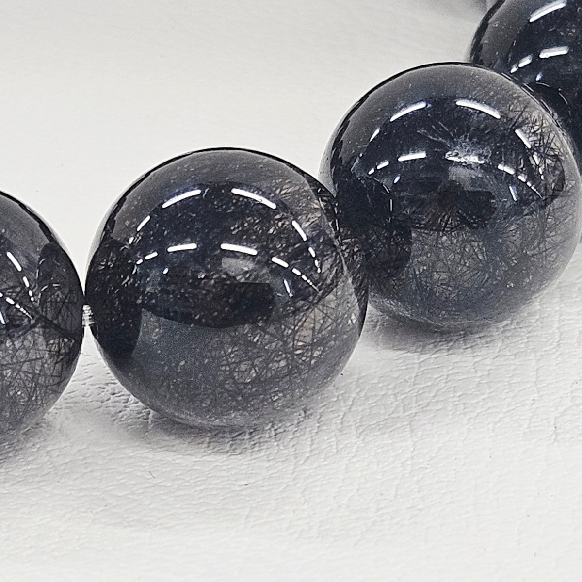 ブラックルチルブレスレット　約14mm 【会長秘蔵コレクション】＜0042＞