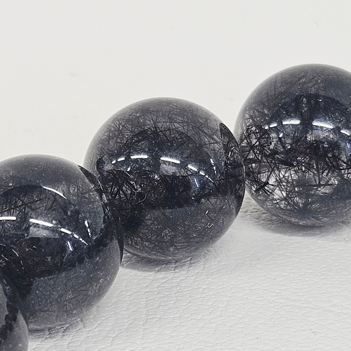 ブラックルチルブレスレット　約14mm 【会長秘蔵コレクション】＜0042＞