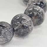 ブラックルチルブレスレット　約14mm 【会長秘蔵コレクション】＜0042＞