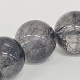 ブラックルチルブレスレット　約14mm 【会長秘蔵コレクション】＜0042＞