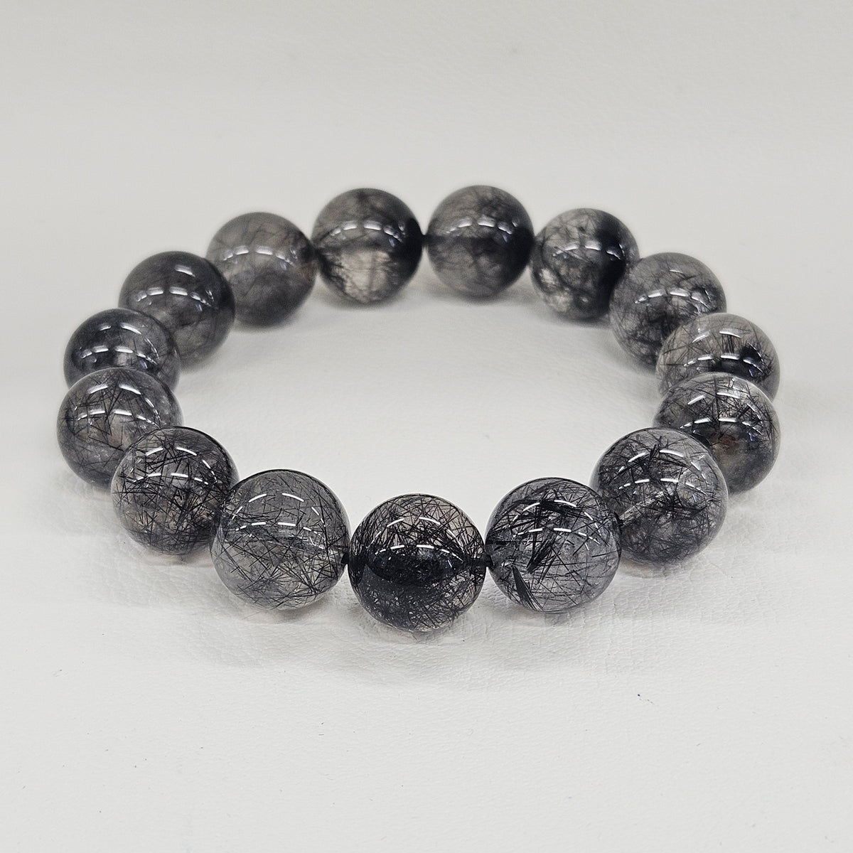 ブラックルチルブレスレット　約14mm 【会長秘蔵コレクション】＜0042＞