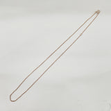 ステンレスチェーン ローズゴールドカラー 40/45cm(2Way) , 50/55cm(2Way) あずき型1.5mm