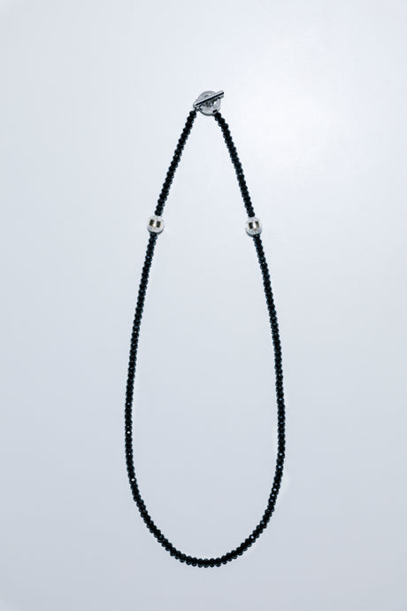 【単品売り】L.U.K.A118磁気ネックレス：ブラックスピネル【※注意事項あり】