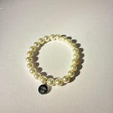 【単品売り】L.U.K.A118磁気アームレット：淡水パール約8mm【※注意事項あり】