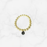 【単品売り】L.U.K.A118磁気アームレット：淡水パール約8mm【※注意事項あり】