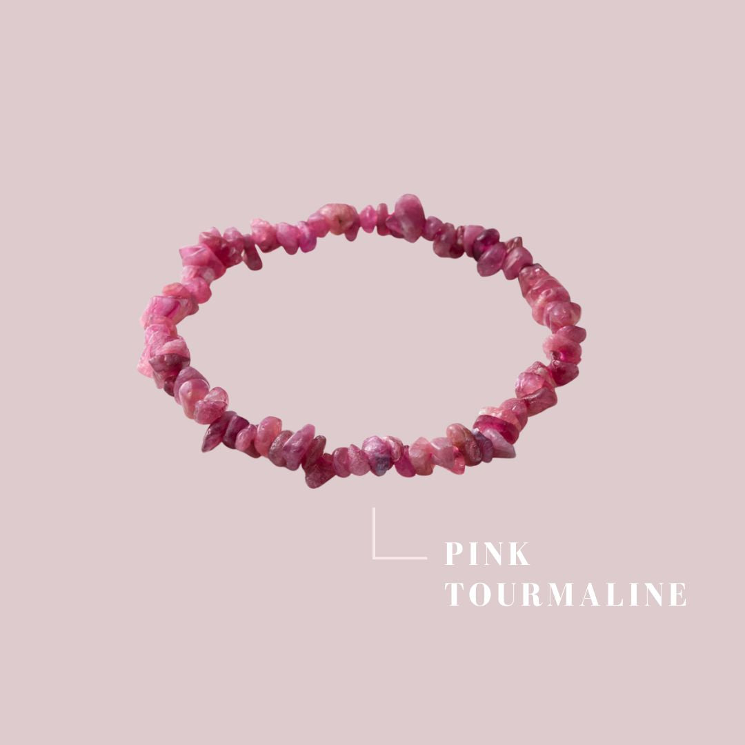 天然石サザレブレスレット（4種）