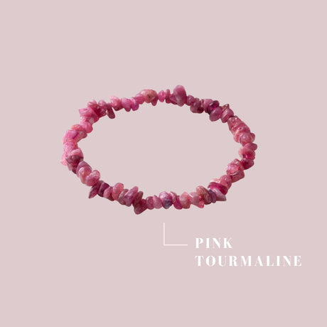 天然石サザレブレスレット（4種）