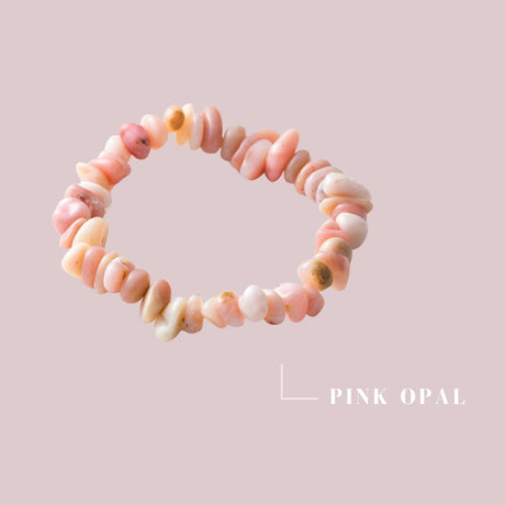 天然石サザレブレスレット（4種）